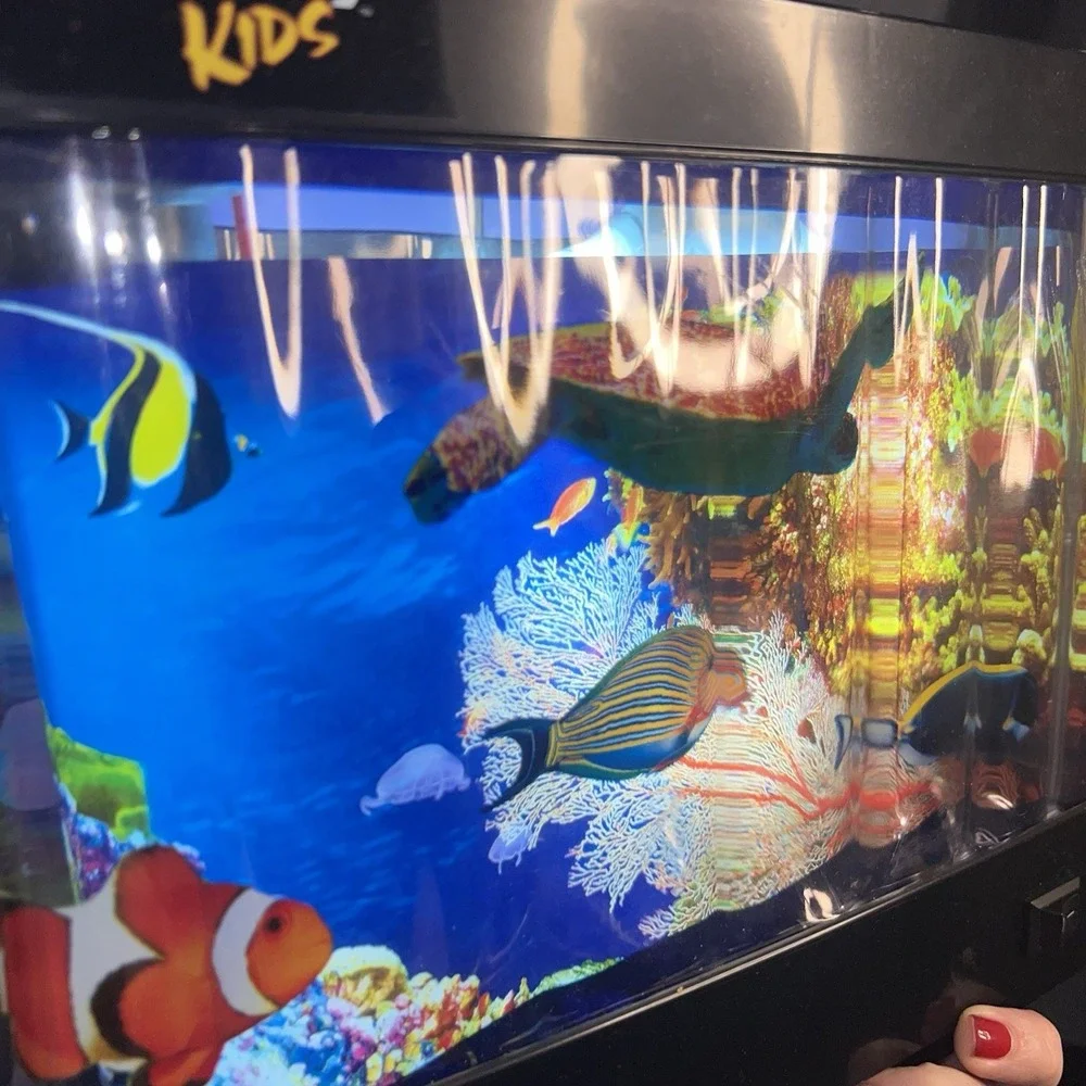 Discovery Kids Aquarium Night Light Ocean Lamp Fish DOES NOT MOVE